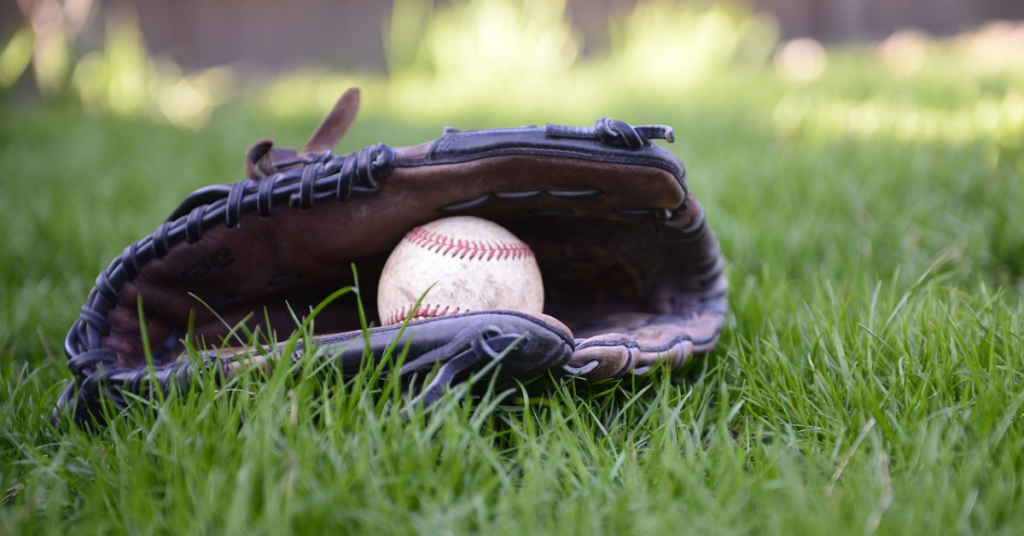 How to break in a baseball glove glove on grass