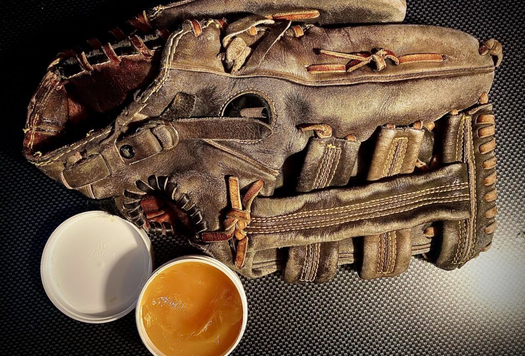 How to break in a baseball glove dad's old glove