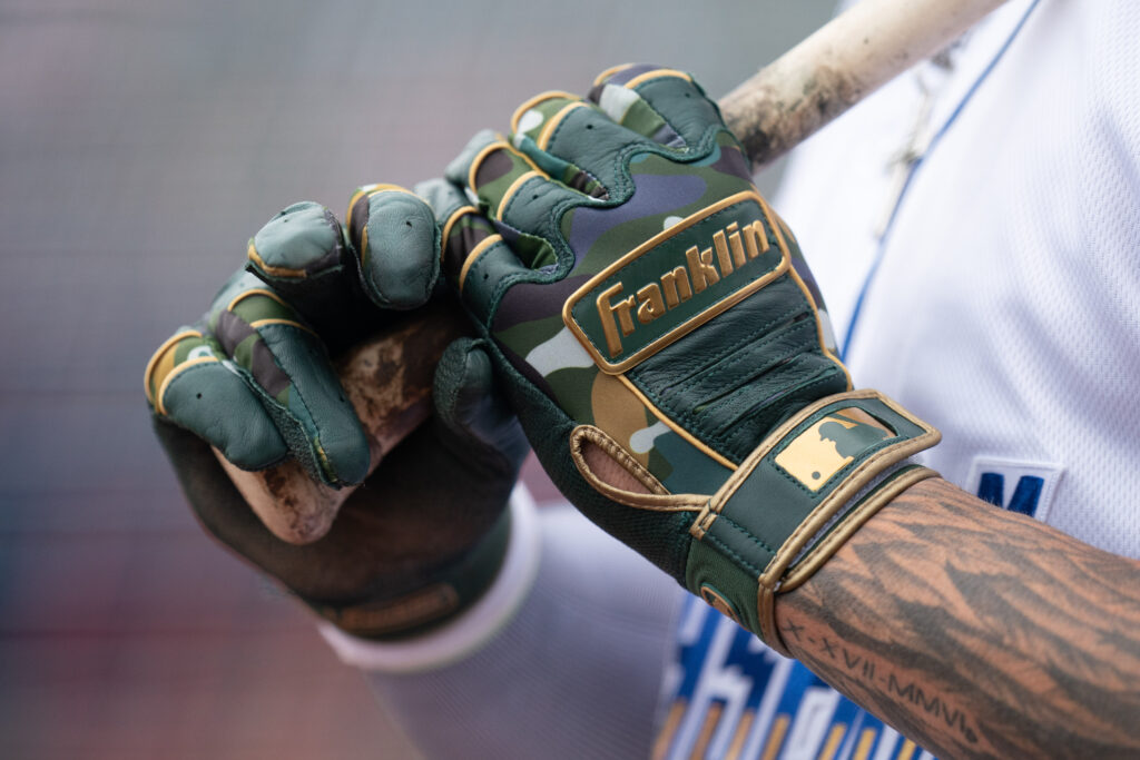 Baseball Batting Gloves For Kids green gloves