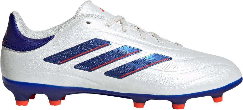 Adidas Kids Soccer Cleats, Copa pure II, blue and white