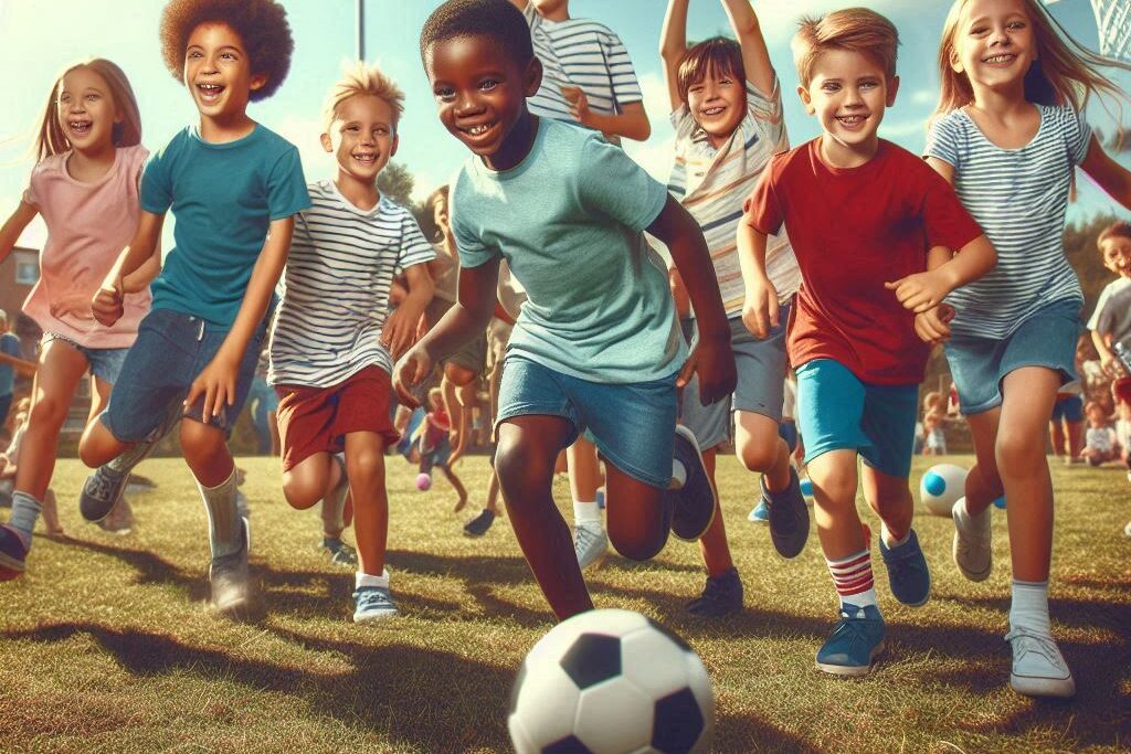 Why kids should play sports - kids having fun